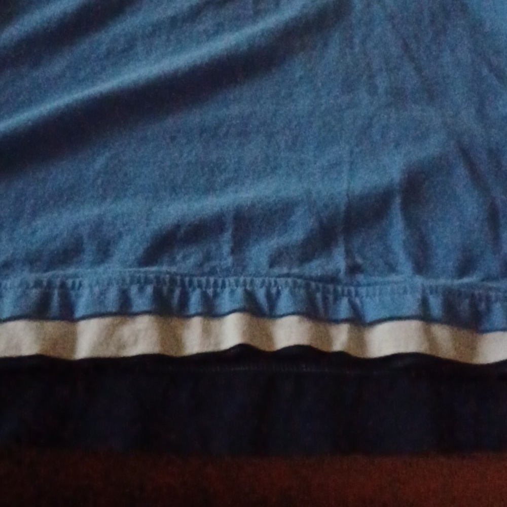 -- 212NYC Blue and White Top Men's Size Large Cotton - Picture 6 of 9